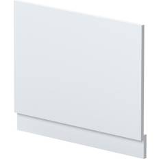 Bathtubs Hudson Reed Nuie Blocks Satin White 700mm Bath End Panel MOF170