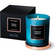 Rose Gold Interior Details Home French Riviera 9cm H x 8.5cm W x 8.5cm D Scented Candle