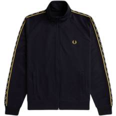 Fred Perry Contrast Tape Trk Jkt - Navy/Honeycomb