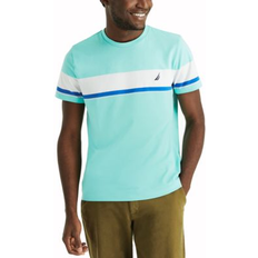 Nautica Men's Striped T-Shirt - Blue