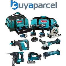 Makita Multi-Power-Tools Makita DLX 18V Brushless 9 Piece LXT Multi Tool Kit 4x5.0Ah