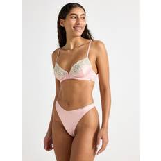Lindex Brief Satin Thong - Pink