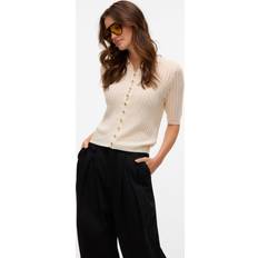 Vero Moda Women Cardigans Vero Moda Knit Cardigan - White