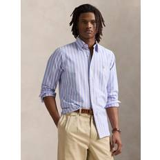 Men - Pink Shirts Polo Ralph Lauren Oxford Shirt - Blue/Pink
