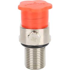 Soft Drink Makers on sale Goolrc Electroplating Silver M18x1.5 TR21-4 Thread Soda Cylinder Valve