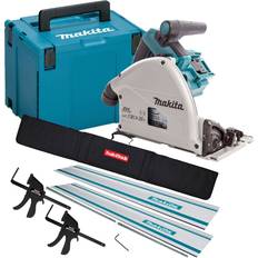 Makita DSP600ZJ 36V Brushless Plunge Saw 2 x Guide Rail Connector & Clamp Set