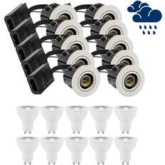 LEDlife 10 Stk Indbygningsspot Inno88 Udendørs IP44 Spotlight