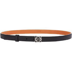 Loewe Anagram Leather Belt - Black