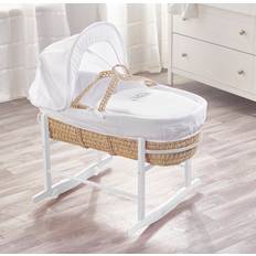 Bassinetts Kid's Room on sale Kinder Valley Sleep Owl Rocking Moses Basket and Stand 47 cm W X 72 cm L