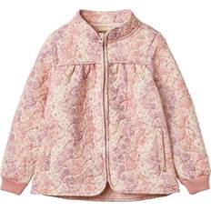 Wheat Thermojacke Thilde - Lilac Flower Rainbow