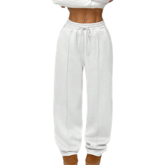 Shein Pebble Seam Detail Straight Leg Sweatpants