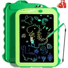 Non-Toxic Interactive Toys Teriph Green Dinosaur LCD Writing Tablet 8.5 Inch
