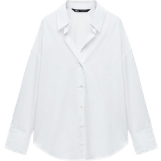 Zara Basic Poplin Shirt - White