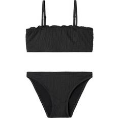 134/140 Badetøj Name It NldzMocka Strop Bikini - Pirate Black