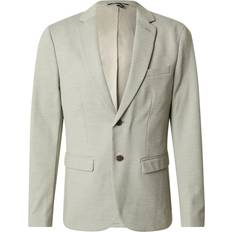 Herre - Jersey Blazere Selected Homme Aitor Lysegrøn Blazer I Regular Fit