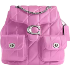 Coach purse pink Coach Tabby Leather Backpack - Fuschia