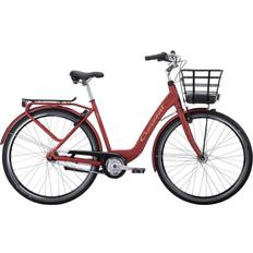 Fotbroms Standardcyklar Crescent Tove 7-Speed 2025 - Red Damcykel