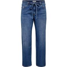 JDY Jeans JDY Bella Tie Jeans - Dark Blue Denim