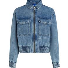 Karl Lagerfeld Overtøj Karl Lagerfeld Jeans Overgangsjakke - Blue Denim