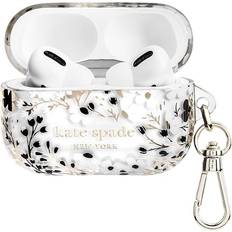 Kate Spade Multi Floral Black White AirPods Pro 1 & 2