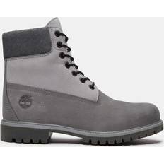 Timberland 6 Inch Lace-Up Waterproof Boot - Medium Grey
