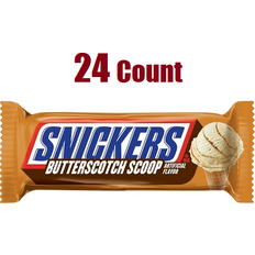 Snickers Choklad Snickers Butterscotch Scoop Milk Chocolate Bar 1.41 oz 24 Count