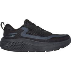 Skechers Women's GO RUN Supersonic Max Black Textile/Synthetic Vegan Machine Washable