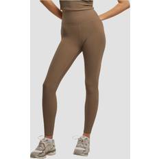 Brun - Nylon Tights aim'n Sportsbukser - Lysebrun