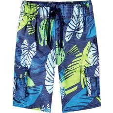 Kanu Surf Boys Line Up Quick Dry Upf 50+ Beach Swim Trunks - Montego Navy