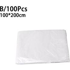 Dechoicelife Transparent Disposable Film Couch Cover 100 Pcs