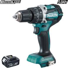 Makita DHP484Z 18V LXT Brushless Combi Drill 13mm Chuck with 1 x 5.0Ah Battery