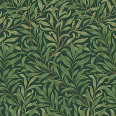 Graham & Brown William Morris At Home Wallpaper Dark Green