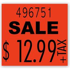 9 Piece Adhesive Backed Miscellaneous Price Labels 1750 per Page