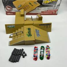 SRJ STAR Skate Park Ramp Parts for Tech Deck Mini Fingerboard