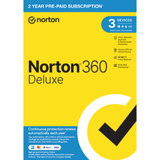Norton Office Software Norton 360 Deluxe 2025 25 GB 3 Geräte 2 Jahre Download