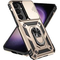 Samsung stand GANGXUN Gold Case for Samsung Galaxy S25 Plus Magnetic Stand