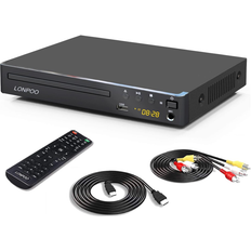 PandaHall Compact DVD Player for TV Multi-Region DVD CD Disc Player with HDMI Port USB