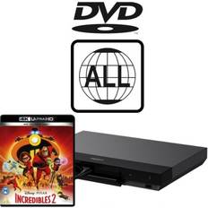 Sony Blu-ray & DVD-Players Sony Blu-Ray Player UBP-X700 Multiregion for DVD Inc Incredibles 2 4K UHD