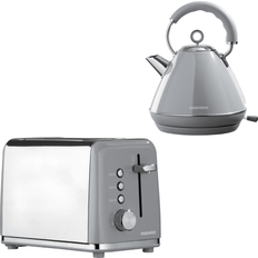 Toasters Daewoo Kensington Pyramid Matching 2 Slice Toaster & Kettle Set 1.7L 3000W