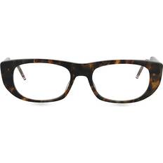 Thom Browne Women's 53MM Rectangle Eyeglasses Tortoise Brown