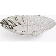 John Lewis Collapsible Stainless Steel Steamer Basket 24 cm Steam Insert
