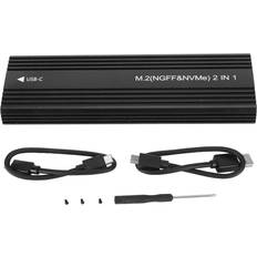 External Enclosures Zeblaze NVMe SATA SSD Enclosure 10Gbps Aluminium Alloy Type C