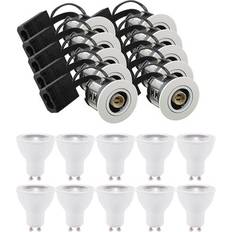 LEDlife Lamper LEDlife Inno88 Indbygningsspot 6W RA97 GU10 10 Stk Mat Hvid Spotlight