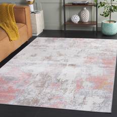 Ivy Bronx Bayside Mirage Rug Rectangle 160 x 229 cm Pink, White, Gold