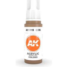 Hobbymaterial AK Interactive AK Interactive 11119 Cork 17ml 3rd Gen Acrylic Model Paint