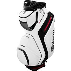 Wilson Golfbagar Wilson Alpine Cart Bag with Embroidery White Black