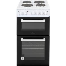 Twin cavity electric cooker Willow 62L 50cm Electric Twin Cavity Cooker White