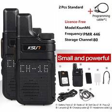 Maxpower KSUT PMR446 Walkie Talkie 2 Pieces Mini Size
