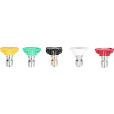 Goolrc 5pcs 1/4in High Pressure Washer Spray Nozzle Tip