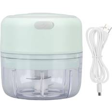 Mini Choppers Tooarts Mini Electric Garlic Chopper USB Rechargeable 100ml Stainless Steel Garlic Masher